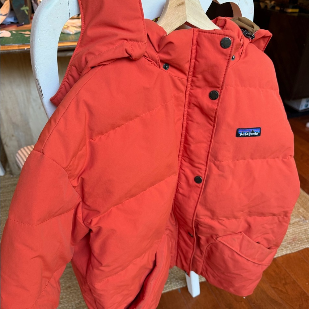 Patagonia women’s 'Vibrant Orange Puffer Coat